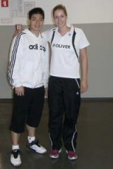 Carla Nelte und Hsu Jen Hao