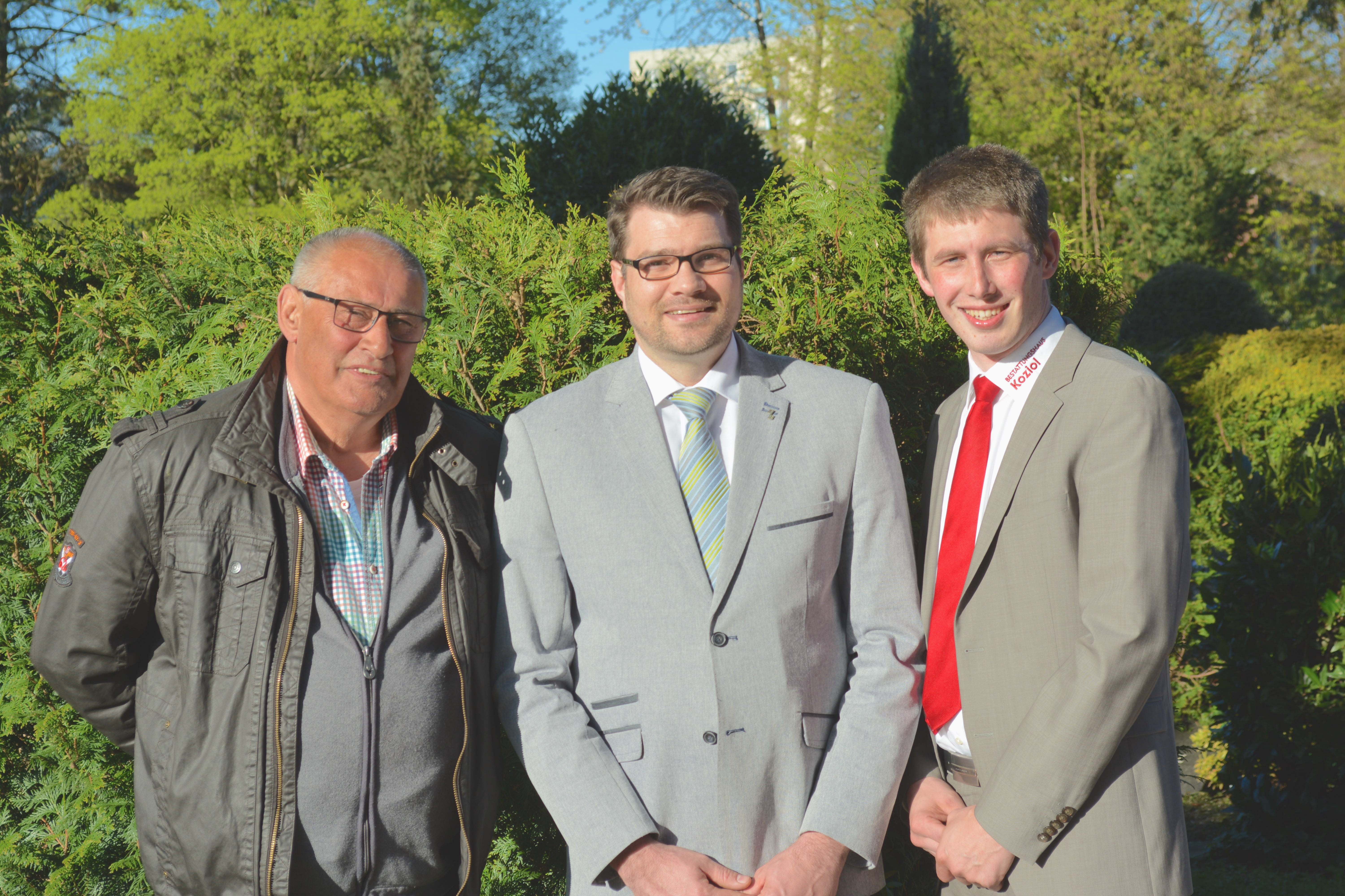 Fernand Parfondry, Daniel Kirchenvater und Jan Suchowsky